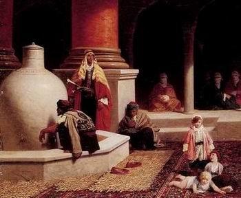 unknow artist Arab or Arabic people and life. Orientalism oil paintings  282 Norge oil painting art